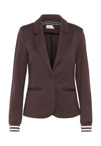 KINNIE - Blazer - fudge chalk stripe