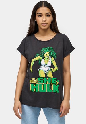 T-shirt print - black