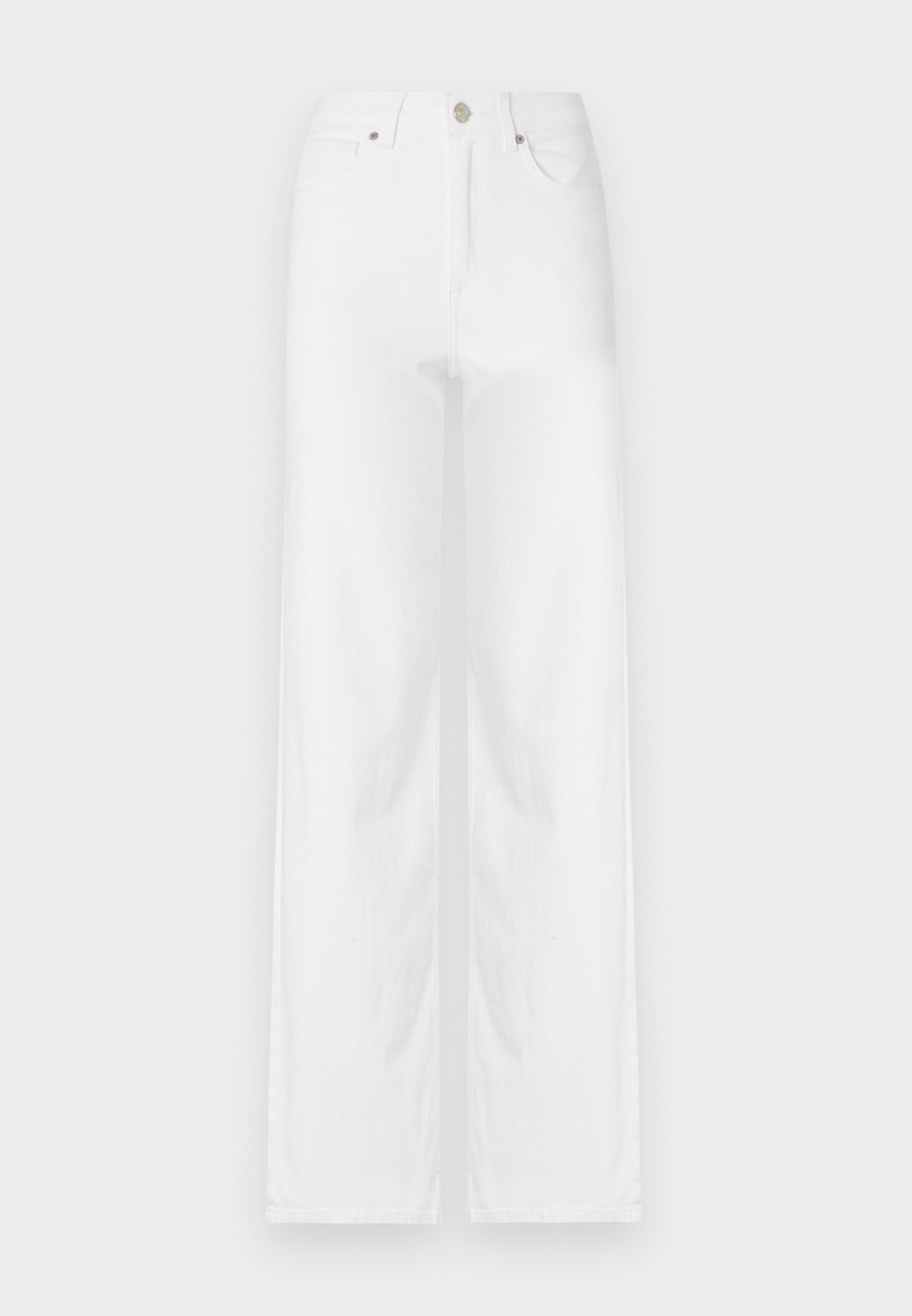 ONLY ONLMADISON WIDE - Wide Leg - white - Zalando.ie