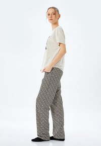 Koton SHORT SLEEVE  SET - Pyjama - brown