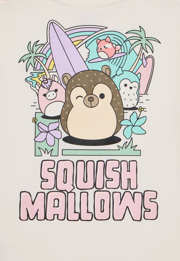 NKFMUBA SQUISHMALLOWS - Print T-shirt - cloud dancer2