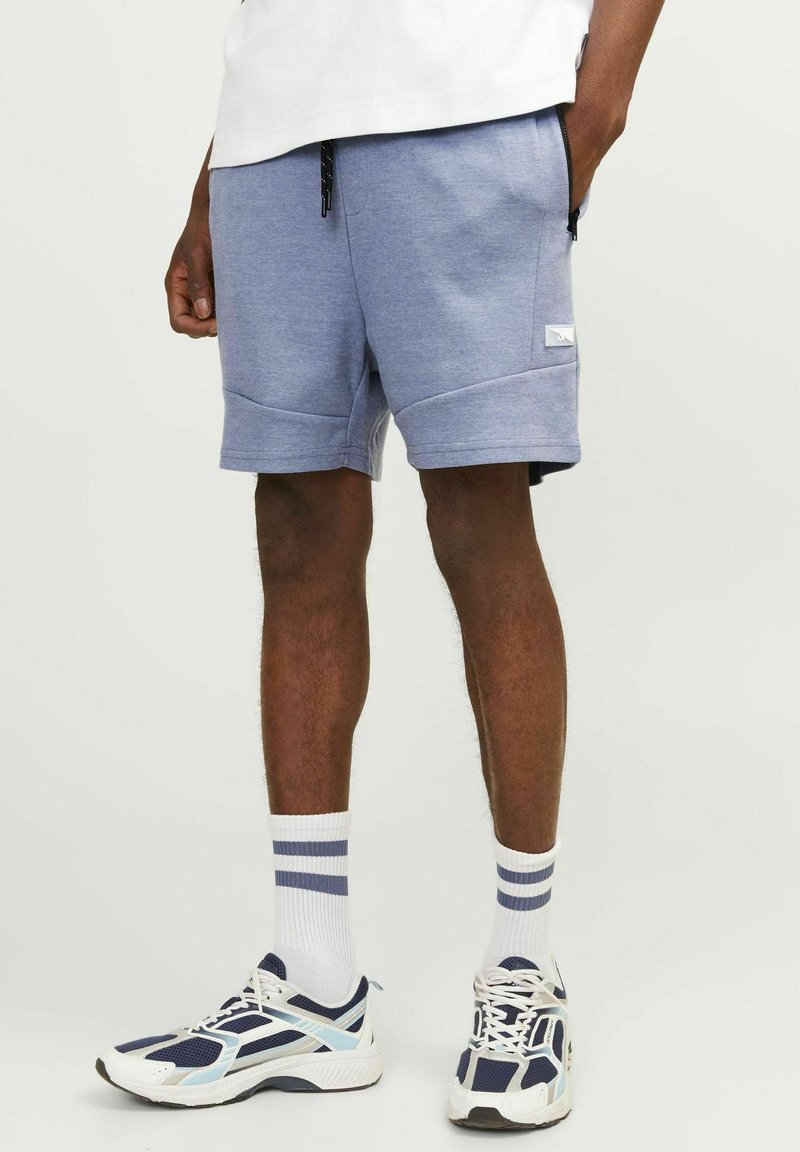 Jack & Jones STAIR  - Pantalones deportivos - stonewash