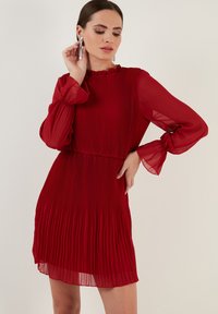 LELA - REGULAR FIT - Freizeitkleid - red Thumbnail-Bild 1