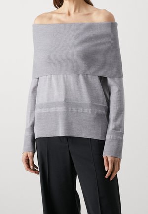 Striktrøje - grey