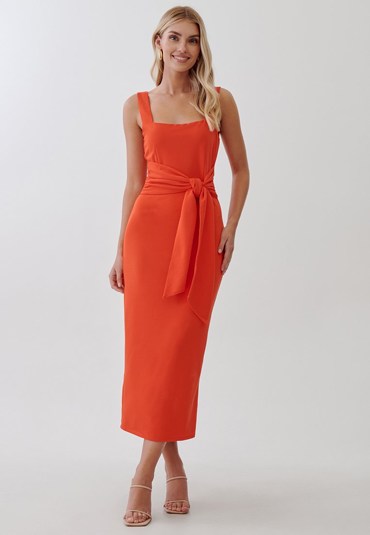 TUSSAH LEE - Maksi suknelė - coral