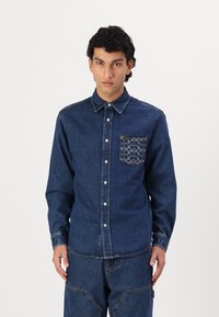 COACH SHIRT - Cămașă - dark wash