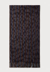 Sélectionné, brown/navy