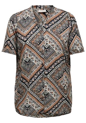 Blusa - mottled black