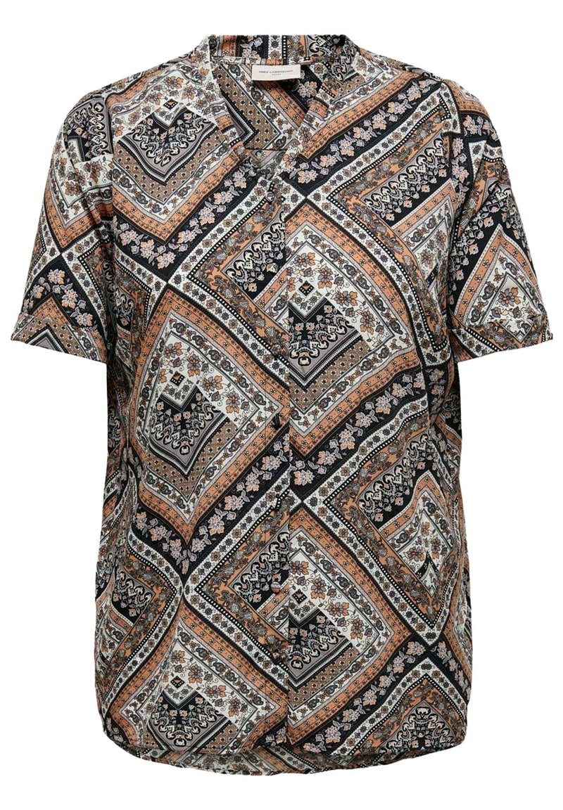 ONLY Carmakoma Blouse - mottled black