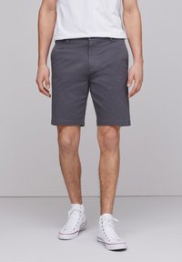 Next STRAIGHT FIT STRETCH - Short - mottled grey