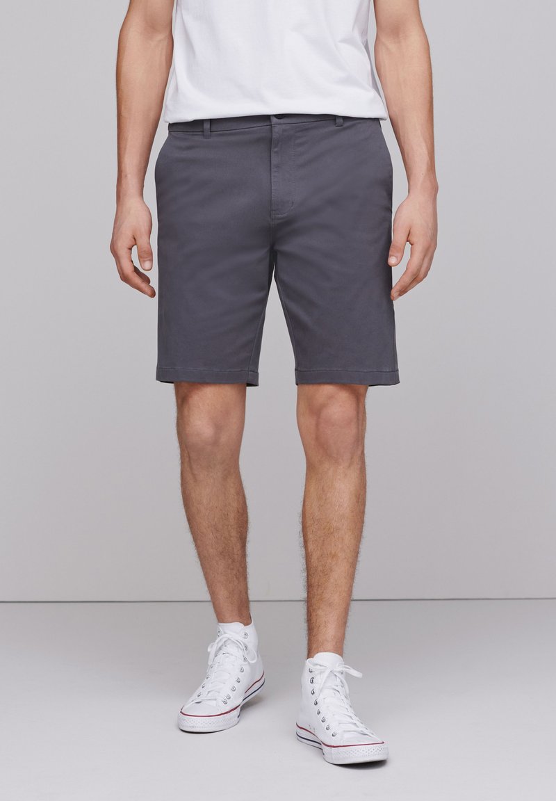 Next STRAIGHT FIT STRETCH - Short - mottled grey