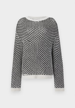 CREW NECK LONG SLEEVE - Pulover - ivory