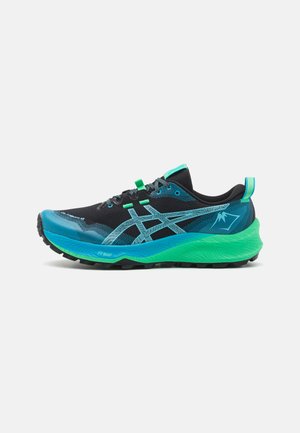 GEL-TRABUCO 12 - Laufschuh Trail - black/bright cyan