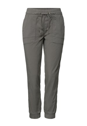 Street One, SLIM-LEG PANTS IN PAPER-TOUCH QUALITY - Pantalon classique - overcast grey