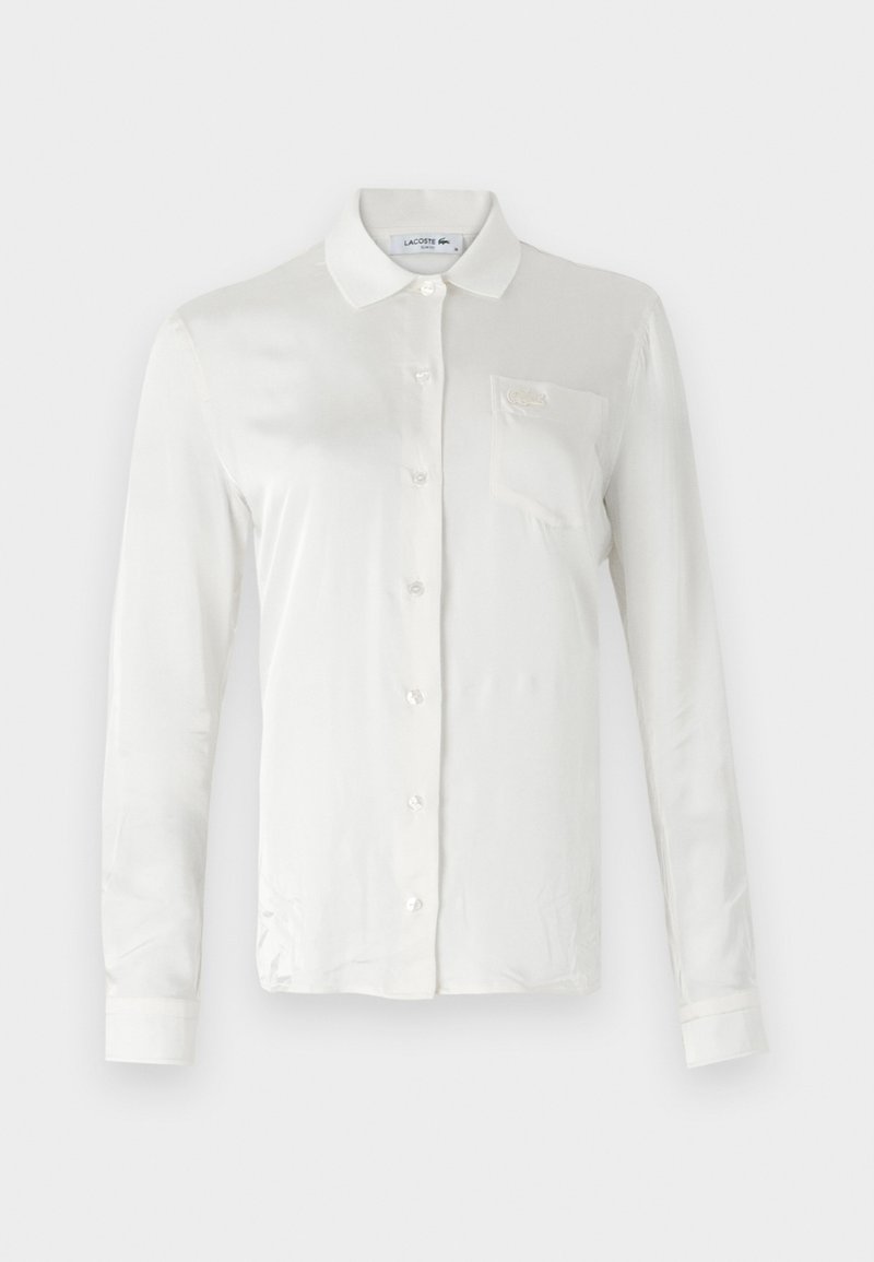 Lacoste Overhemdblouse crème Lacoste Overhemdblouse crème