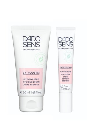 DADO SENS GESICHTSPFLEGE BEI TROCKENER HAUT & SCHUPPENFLECHTE EXTRODERM - Skincare set - transparent weiß