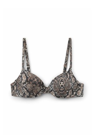 Calzedonia, CLASSIC SNAKE PUSH UP - Bikinitop - print
