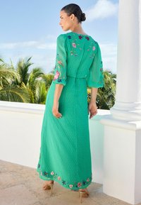 Love & Roses Maxi šaty - green