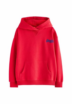 Superdry REGULAR FIT - Sweat à capuche - red