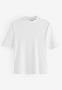 Next HALF SLEEVE HIGH NECK TSTANDARD - Tricou basic - white