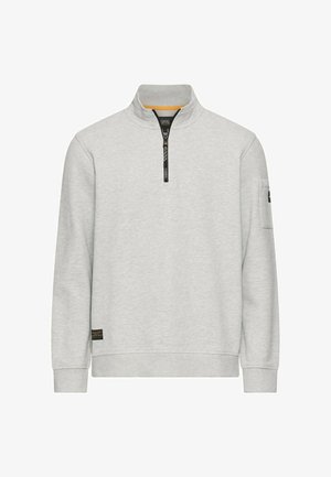 camel active, SWEATSHIRT MIT TROYERKRAGEN - Sweatshirt - dust grey