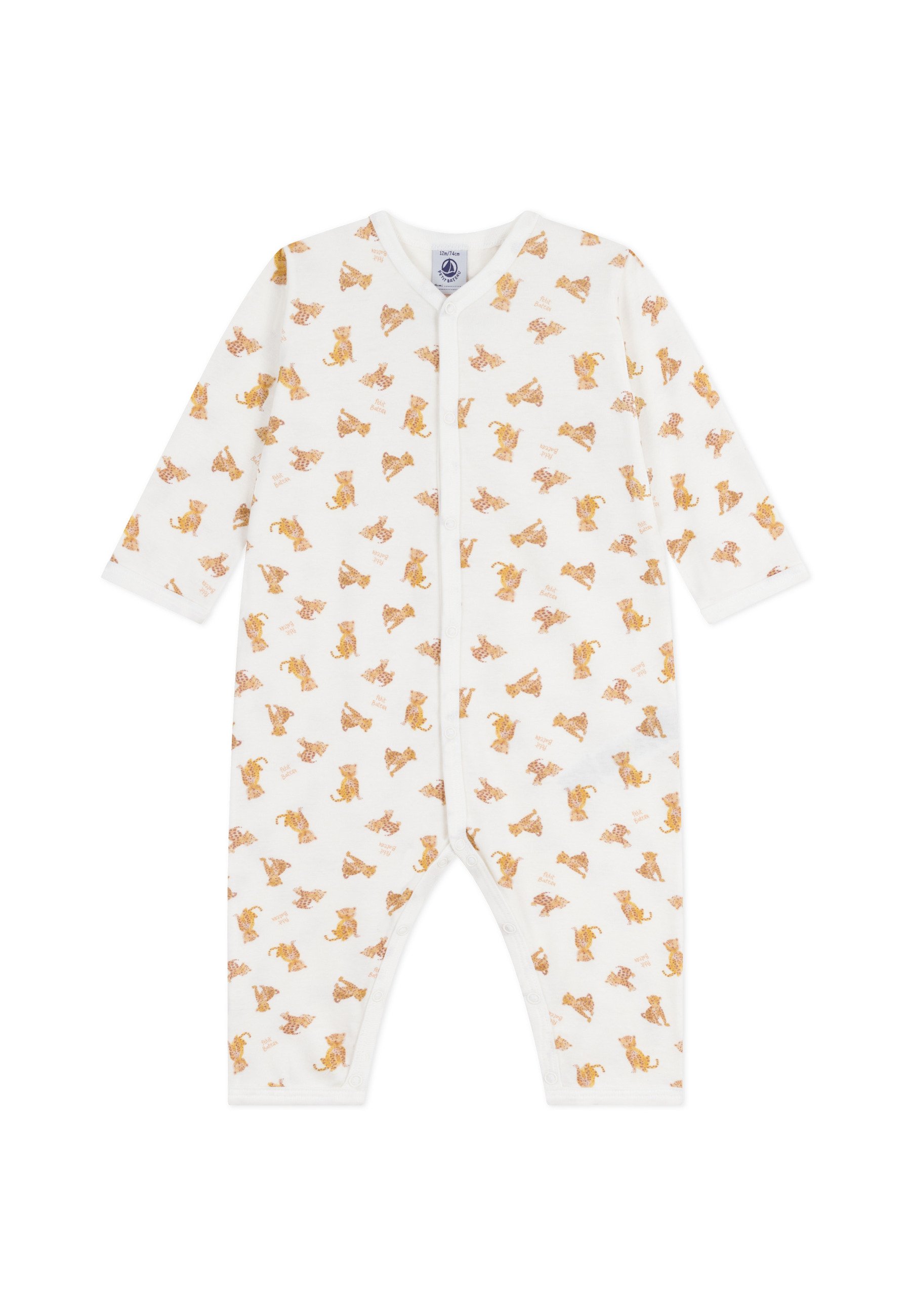 Petit Bateau BÉBÉ DORS BIEN SANS PIEDS COTE UNISEX Pyjama