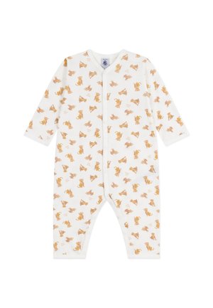 BÉBÉ DORS BIEN SANS PIEDS COTE UNISEX - Pižame - marshmallow/cajou