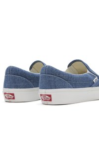 Vans CLASSIC SLIP ON UNISEX  - Zapatillas - threaded denim blue white