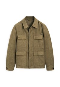 BUTTONED WITH POCKETS - Leichte Jacke - green