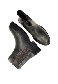 Lazamani Bottines à plateau - grijs