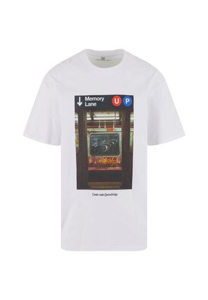 Upscale by Mister Tee, MEMORY LANE - T-shirt con stampa - white