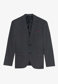 Pier One TWO TONE BIRDSEYE SUIT - Oblek - dark grey