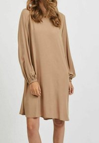 VILA Vardagsklänning - beige