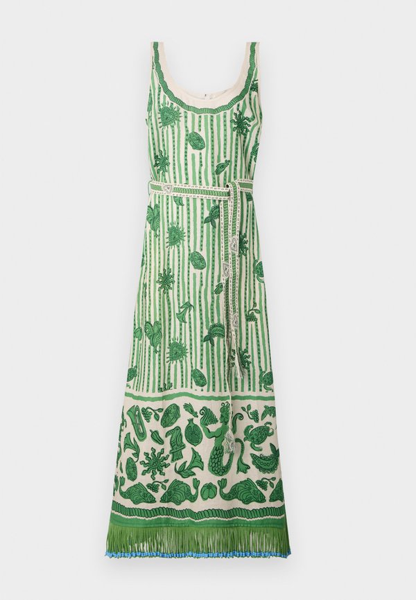 LULA SLEEVELESS MIDI DRESS - Maxi dress - stripe2