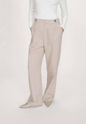 TAILLEUR VANELIS - Pantalon classique - sable