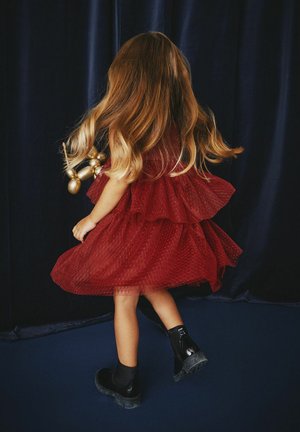 ABGESTUFTES TÜLL - Cocktail dress / Party dress - cabernet
