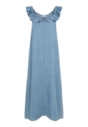 Nümph, NUELIDA - Vestido largo - light blue denim