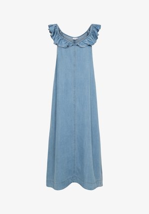 Nümph, NUELIDA - Vestido largo - light blue denim