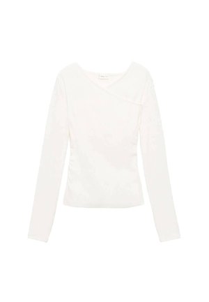 TEEN - Top s dlhým rukávom - off-white
