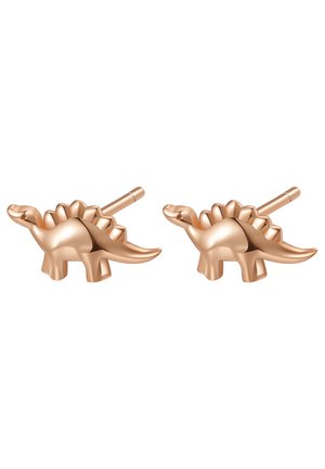 STEGOSAURUS - Earrings - rose gold-coloured