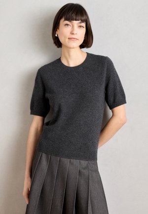 MELINDA  - T-shirt basique - dark grey melange