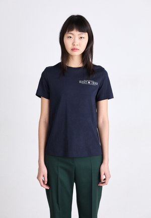 SHIELD  - Basic T-shirt - blue