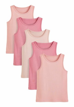 5 PACK REGULAR FIT - Linne - pink beige orange