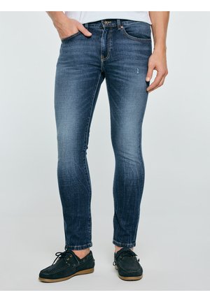 Big Star OWEN - Kitsa lõikega teksad - blau