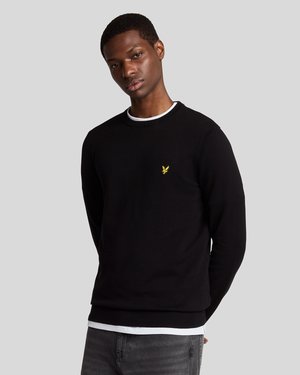 Lyle & Scott Strickpullover - jet black