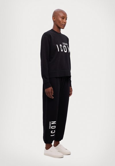 DSQUARED2 ICON COOL FIT CREWNECK - Sweatshirt - black
