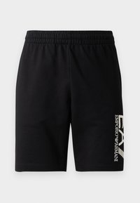 EA7 Emporio Armani TRAIN VISIBILITY  - Shorts - black/cream