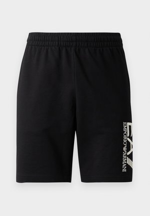 EA7 Emporio Armani TRAIN VISIBILITY  - Shorts - black/cream
