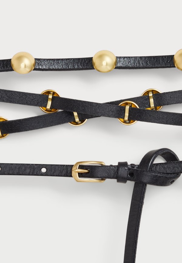 LEATHER SKINNY BELT - Belt2