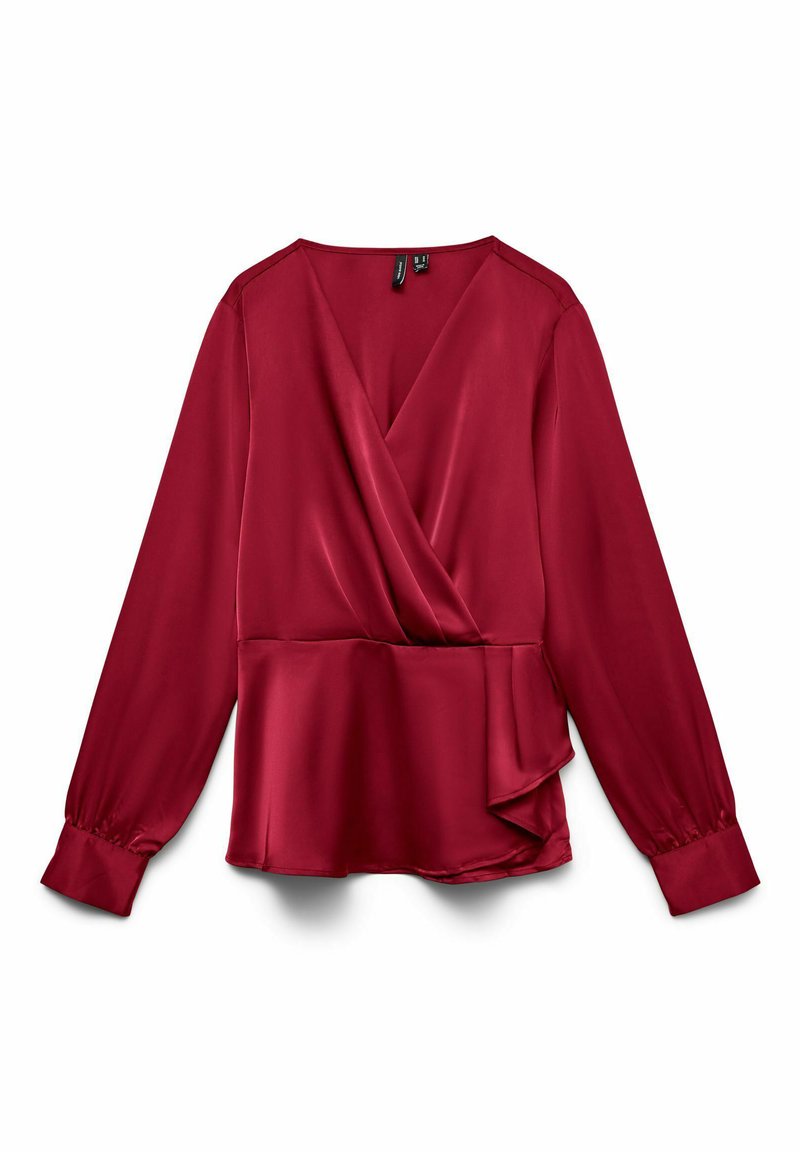 Vero Moda VMLEA - Blus - biking red/röd - Zalando.se
